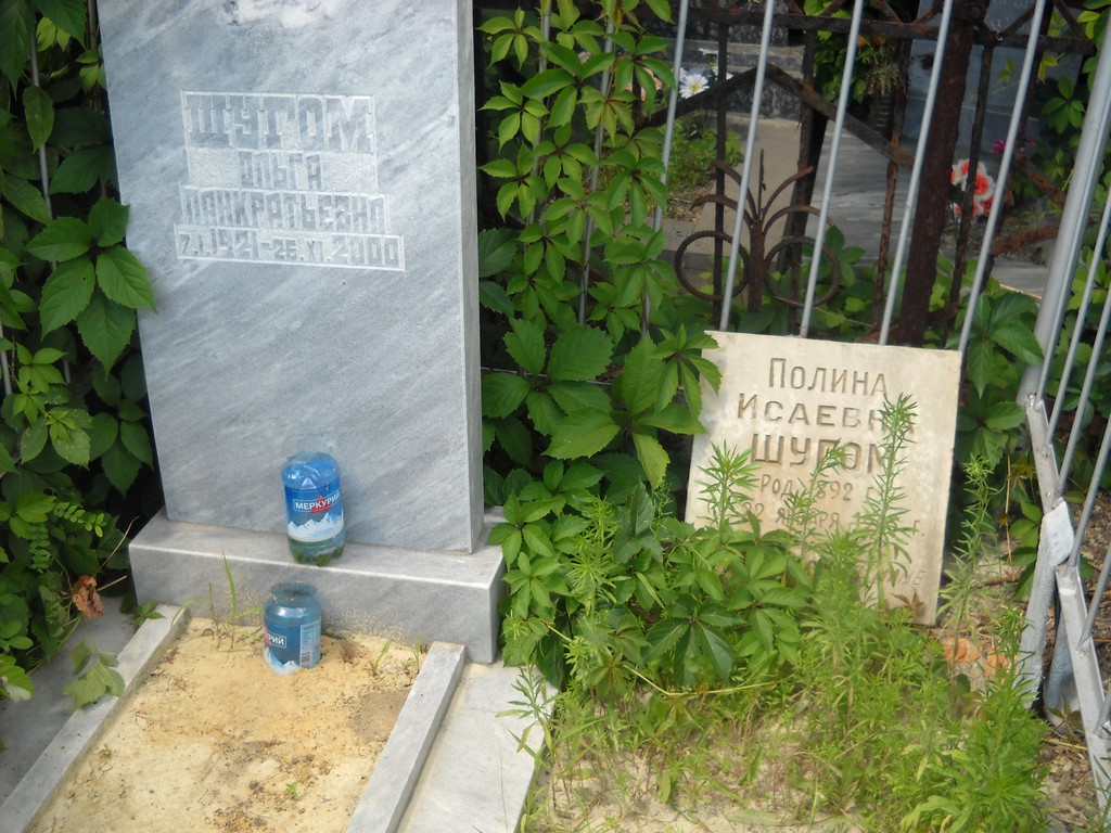 Шугом Полина Исаевна, Саратов, Еврейское кладбище